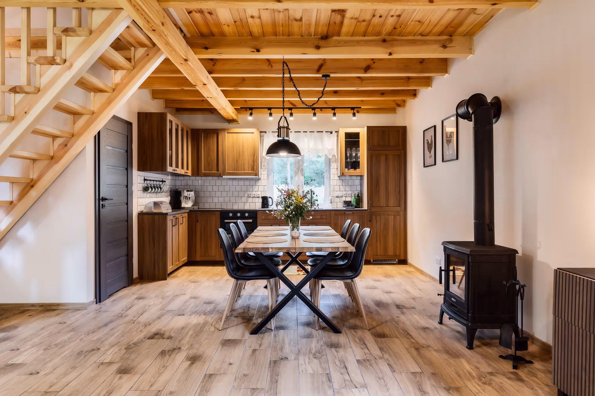 Domek Chańcza - Kuchnia i jadalnia